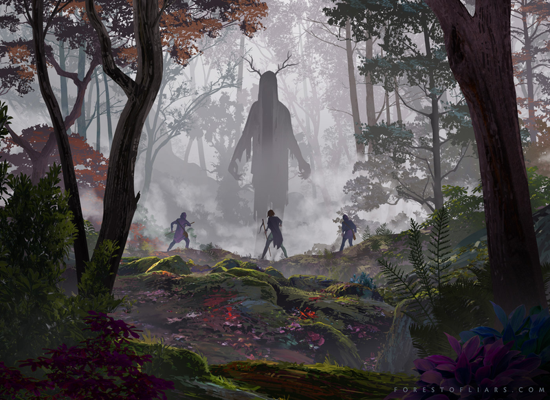 Illustration for article titled Step Inside The Forest Of Liars